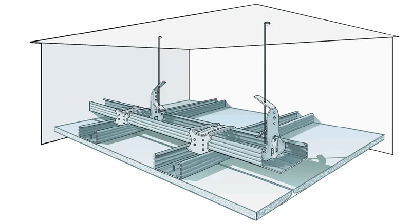 suspending ceiling system D112